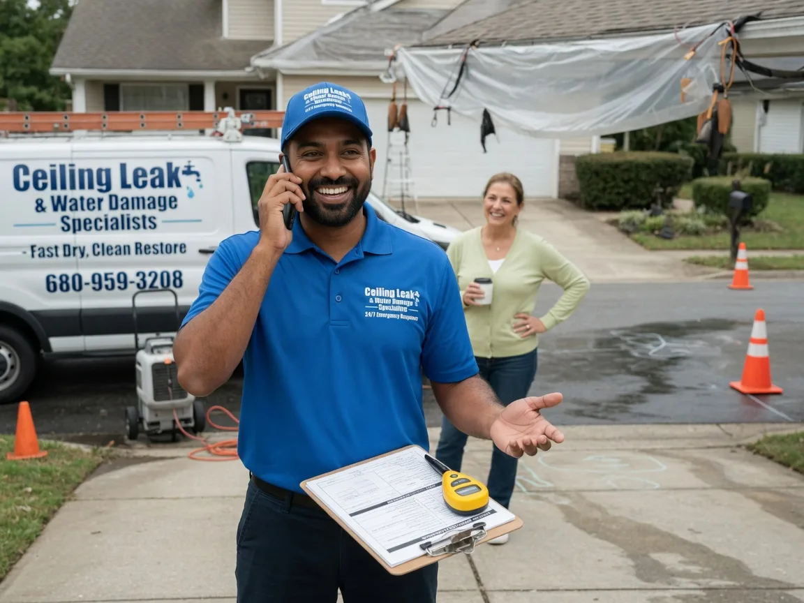 Ceiling Leak Cleanup Grantsburg, IN FAQs